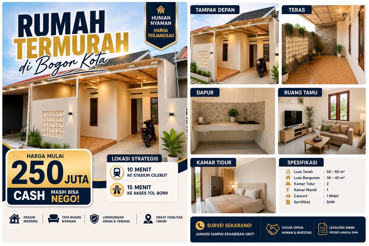 Rumah murah ready